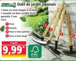 Norma POWER GARDEN Outil de jardin japonais offre