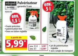 Norma SCHEPPACH Pulvérisateur offre