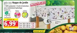 Norma BELLA CASA Nappe de jardin offre