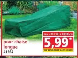 Norma Pour chaise longue offre