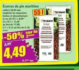 Norma Écorces de pin maritime offre