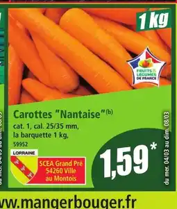 Norma Carottes Nantaise offre
