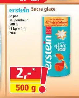 Norma ERSTEIN Sucre glace offre