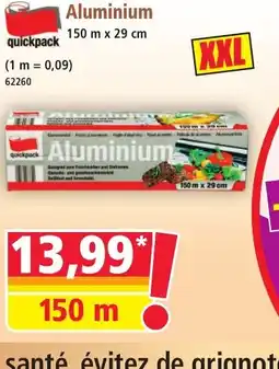 Norma QUICKPACK Aluminium offre