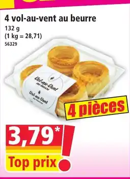 Norma 4 vol-au-vent au beurre offre