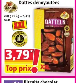 Norma ARDILLA Dattes dénoyautées offre