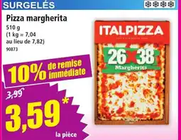 Norma Pizza margherita offre