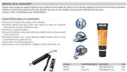 Yamaha Graisse lical yamalube offre