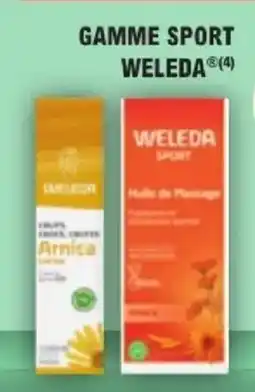 E.Leclerc Parapharmacie Gamme sport weleda offre