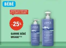 E.Leclerc Parapharmacie Gamme bébé uriage offre