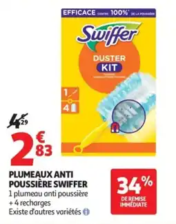 Auchan Plumeaux anti poussière swiffer offre