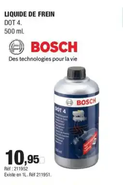 Autobacs BOSCH Liquide de frein offre