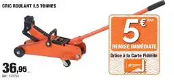 Autobacs Cric roulant 1,5 tonnes offre