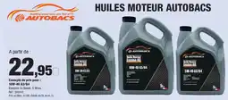 Autobacs Huiles moteur autobacs offre