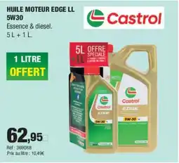 Autobacs CASTROL Huile moteur edge ll 5w30 offre