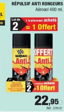 Autobacs Répulsif anti rongeurs offre