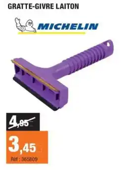 Autobacs MICHELIN Gratte-givre laiton offre