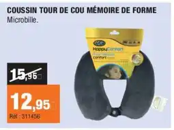 Autobacs Coussin tour de cou mémoire de forme offre