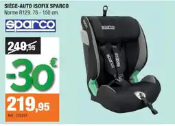 Autobacs SPARCO Siège-auto isofix offre