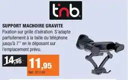 Autobacs TNB Support machoire gravite offre