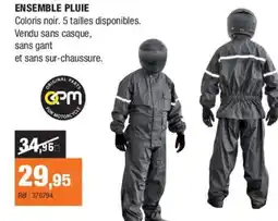 Autobacs Ensemble pluie offre