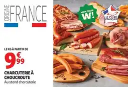 Auchan Charcuterie à choucroute offre