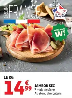 Auchan Jambon sec offre