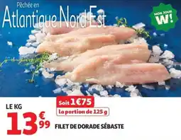 Auchan Filet de dorade sébaste offre