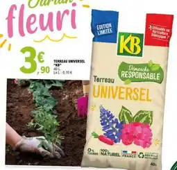 E.Leclerc TERREAU UNIVERSEL KB offre