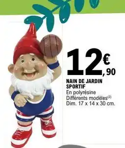 E.Leclerc NAIN DE JARDIN SPORTIF offre
