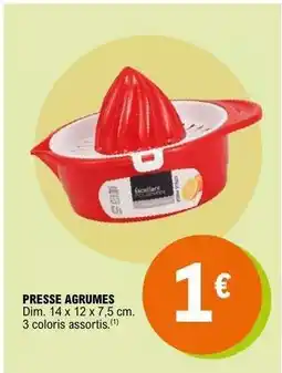 E.Leclerc Presse Agrumes offre