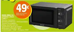 E.Leclerc MICRO ONDES 20 L offre