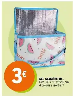 E.Leclerc SAC GLACIÈRE 10 L offre