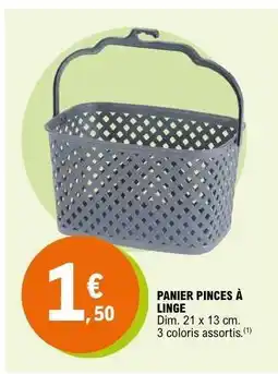 E.Leclerc PANIER PINCES À LINGE offre