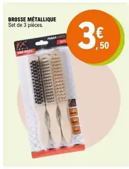 E.Leclerc BROSSE MÉTALLIQUE offre