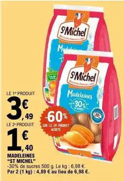 E.Leclerc MADELEINES ST MICHEL offre