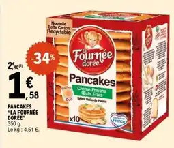 E.Leclerc Pancakes La Fournée Dorée offre