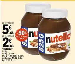 E.Leclerc Nutella offre