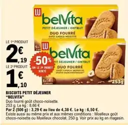 E.Leclerc BISCUITS PETIT DÉJEUNER BELVITA offre