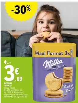 E.Leclerc Biscuits 'Milka' offre