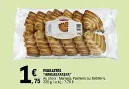 E.Leclerc FEUILLETÉS “ARRUABARRENA” offre