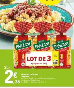 E.Leclerc PÂTES LES CRÉATIVES offre