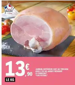 E.Leclerc Jambon Supérieur Cuit au Torchon offre