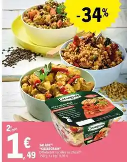 E.Leclerc SALADE CASSEGRAIN offre