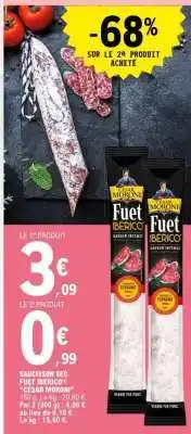 E.Leclerc Fuet Iberico offre