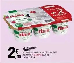 E.Leclerc La Faisselle Rians offre