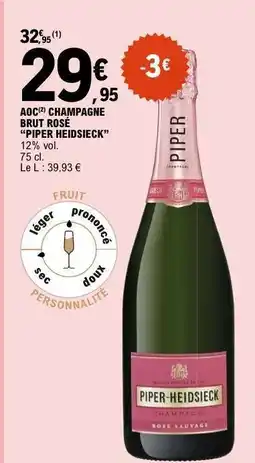 E.Leclerc PIPER-HEIDSIECK offre