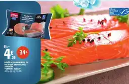 E.Leclerc Pavés de Saumon Rose du Pacifique Sauvage MSC Surgelés 'Gimbert Océan' offre