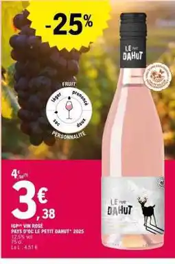 E.Leclerc LE PETIT DAHUT offre