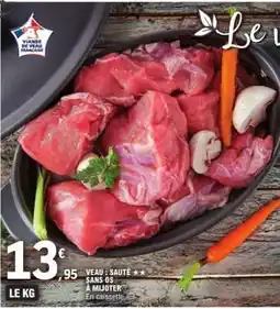 E.Leclerc Veau : Sauté offre